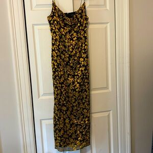 Club Monaco Burnout Slip Dress